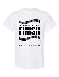 'VISUALIZE THE FINISH LINE' Runners Edition T-Shirt